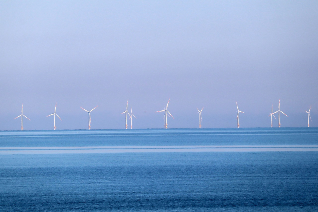 offshore wind power through wind farms at see