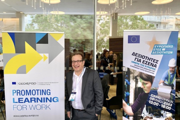 Cedefop Executive Director Jürgen Siebel at Europe Day event in Athens - 9 May 2023